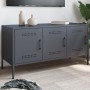 Mueble de TV de acero gris antracita 100,5x39x50,5 cm de , Muebles TV - Ref: Foro24-842948, Precio: 124,97 €, Descuento: %