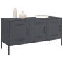 TV stand in anthracite gray steel, 100.5x39x50.5 cm by , TV Furniture - Ref: Foro24-842948, Price: 124,97 €, Discount: %