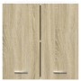 Hanging kitchen cabinet made of oak plywood, 60x31x60 cm by , Kitchen cabinets - Ref: Foro24-849620, Price: 59,41 €, Discount: %