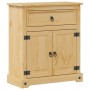 Armario de baño Corona madera maciza de pino 70x33x80 cm de , Muebles de baño - Ref: Foro24-4013404, Precio: 114,42 €, Descue...