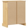 Armario de baño Corona madera maciza de pino 70x33x80 cm de , Muebles de baño - Ref: Foro24-4013404, Precio: 114,42 €, Descue...