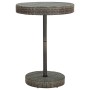 Garden table and high stools 5 pieces with gray PE rattan cushions by , Garden sets - Ref: Foro24-3261445, Price: 283,43 €, D...