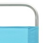 Folding beach chairs 2 units turquoise fabric by vidaXL, Garden chairs - Ref: Foro24-310371, Price: 70,11 €, Discount: %