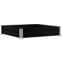 Solid black pine wood pallet collar 100x100 cm by , Loading platforms and pallets - Ref: Foro24-4010286, Price: 40,31 €, Disc...