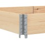 Solid pine wood pallet necklace 150x100 cm by , Loading platforms and pallets - Ref: Foro24-4010301, Price: 48,71 €, Discount: %