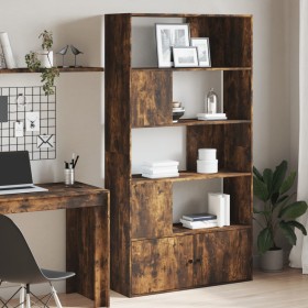 Regal aus geräucherter Eichen-Ingenieurholz 100x36x189 cm von , Bücherregale und Regale - Ref: Foro24-3295328, Preis: 149,99 ...