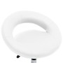 Silla de trabajo con ruedas cuero sintético blanco de vidaXL, Sillas de oficina - Ref: Foro24-323663, Precio: 71,22 €, Descue...