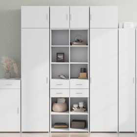 Hoher Schrank aus weißem Ingenieurholz 70x42,5x185 cm. von , Sideboards - Ref: Foro24-3281462, Preis: 191,31 €, Rabatt: %