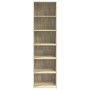 Aparador alto madera de ingeniería roble Sonoma 50x41x185 cm de , Aparadores - Ref: Foro24-3281682, Precio: 125,62 €, Descuen...