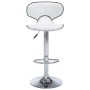 Kitchen stools 2 units white synthetic leather by vidaXL, Kitchen stools - Ref: Foro24-323643, Price: 129,89 €, Discount: %