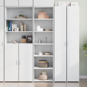 Hoher Schrank aus weißem Ingenieurholz 50x41x185 cm von , Sideboards - Ref: Foro24-3281680, Preis: 129,99 €, Rabatt: %