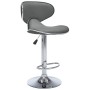 323648 Bar Stools 2 pcs Gray Faux Leather by vidaXL, Kitchen stools - Ref: Foro24-323648, Price: 131,78 €, Discount: %