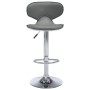 323648 Bar Stools 2 pcs Gray Faux Leather by vidaXL, Kitchen stools - Ref: Foro24-323648, Price: 131,78 €, Discount: %