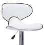 Kitchen stools 2 units white synthetic leather by vidaXL, Kitchen stools - Ref: Foro24-323643, Price: 129,89 €, Discount: %