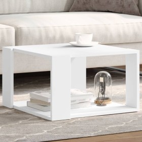 Mesa de centro madera de ingeniería blanca 51,5x51,5x30 cm de , Mesas de centro - Ref: Foro24-848136, Precio: 41,02 €, Descue...