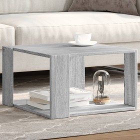 Mesa de centro madera de ingeniería gris Sonoma 51,5x51,5x30 cm de , Mesas de centro - Ref: Foro24-848141, Precio: 41,99 €, D...