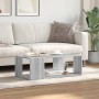 Engineered wood Sonoma gray coffee table 89.5x48x30 cm by , Coffee table - Ref: Foro24-848155, Price: 54,99 €, Discount: %