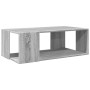 Engineered wood Sonoma gray coffee table 89.5x48x30 cm by , Coffee table - Ref: Foro24-848155, Price: 54,99 €, Discount: %