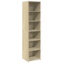 Hoher Schrank aus Sonoma-Eichen-Ingenieurholz 45x41x185 cm von , Sideboards - Ref: Foro24-3281675, Preis: 116,97 €, Rabatt: %