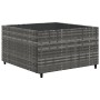 Garden furniture set 9 pieces and gray synthetic rattan cushions by , Garden sets - Ref: Foro24-3308042, Price: 532,53 €, Dis...