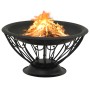 Brasero con atizador acero XXL 75 cm de vidaXL, Chimeneas - Ref: Foro24-311895, Precio: 153,65 €, Descuento: %