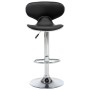 Kitchen stools 2 units black synthetic leather by vidaXL, Kitchen stools - Ref: Foro24-323644, Price: 131,97 €, Discount: %