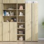 Aparador alto madera de ingeniería roble Sonoma 40x41x185 cm de , Aparadores - Ref: Foro24-3281668, Precio: 109,24 €, Descuen...