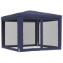 Carpa para fiestas con 4 paredes de malla HDPE azul 3x3 m de , Carpas y cenadores - Ref: Foro24-319227, Precio: 77,99 €, Desc...