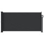 Toldo lateral retráctil negro 100x500 cm de , Sombrillas - Ref: Foro24-4004384, Precio: 83,80 €, Descuento: %