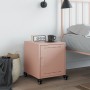 Pink steel bedside table 36x38.5x43.5 cm by , Nightstands - Ref: Foro24-846616, Price: 65,99 €, Discount: %