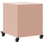 Pink steel bedside table 36x38.5x43.5 cm by , Nightstands - Ref: Foro24-846616, Price: 65,99 €, Discount: %