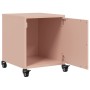 Pink steel bedside table 36x38.5x43.5 cm by , Nightstands - Ref: Foro24-846616, Price: 65,99 €, Discount: %