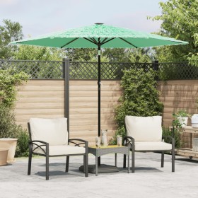 Garden umbrella with green steel pole 268x268x226 cm by , Umbrellas - Ref: Foro24-4005103, Price: 89,99 €, Discount: %