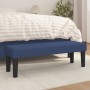 Blue fabric bench 100x30x30 cm by , Banks - Ref: Foro24-346650, Price: 52,25 €, Discount: %