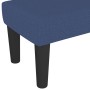 Banco de tela azul 100x30x30 cm de , Bancos - Ref: Foro24-346650, Precio: 52,25 €, Descuento: %