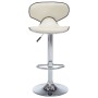 Kitchen stools 2 units cream-colored synthetic leather by vidaXL, Kitchen stools - Ref: Foro24-323647, Price: 130,01 €, Disco...