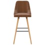 Kitchen stools 2 units brown velvet by , Kitchen stools - Ref: Foro24-289471, Price: 202,99 €, Discount: %