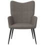 Sillón de relax de tela gris taupe de , Sillones - Ref: Foro24-327950, Precio: 88,46 €, Descuento: %