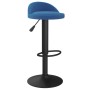 Kitchen stools 2 units blue velvet by , Kitchen stools - Ref: Foro24-333605, Price: 105,88 €, Discount: %