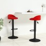 Kitchen stools 2 units red wine velvet by , Kitchen stools - Ref: Foro24-333607, Price: 106,00 €, Discount: %