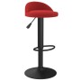 Kitchen stools 2 units red wine velvet by , Kitchen stools - Ref: Foro24-333607, Price: 106,00 €, Discount: %