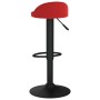 Kitchen stools 2 units red wine velvet by , Kitchen stools - Ref: Foro24-333607, Price: 106,00 €, Discount: %