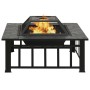 Brasero de jardín con atizador acero XXL 81x81x47 cm de vidaXL, Chimeneas - Ref: Foro24-311888, Precio: 161,24 €, Descuento: %