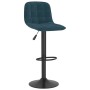 Kitchen stools 2 units blue velvet by , Kitchen stools - Ref: Foro24-333995, Price: 121,48 €, Discount: %