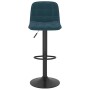 Kitchen stools 2 units blue velvet by , Kitchen stools - Ref: Foro24-333995, Price: 121,48 €, Discount: %