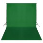 Photography studio kit with lighting set, backdrop, and reflector by , Flashes and studio lighting - Ref: Foro24-3143966, Pri...