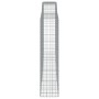 Gabion baskets 15 units, arched shape, iron, 400x50x200/220cm. by , Pots and planters - Ref: Foro24-3147070, Price: 3,00 €, D...