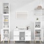 3-piece bathroom furniture set, white plywood by , Bathroom furniture - Ref: Foro24-3185597, Price: 225,01 €, Discount: %