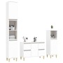 3-piece bathroom furniture set, white plywood by , Bathroom furniture - Ref: Foro24-3185597, Price: 225,01 €, Discount: %