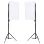 Fotostudio-Set mit Lichtern, Hintergrund und Reflektor von , Blitze und Studiobeleuchtung - Ref: Foro24-3144004, Preis: 205,4...